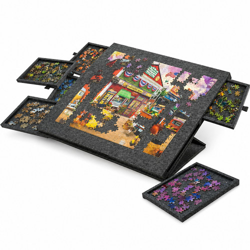 1000 piece tilting - tilting, puzzle