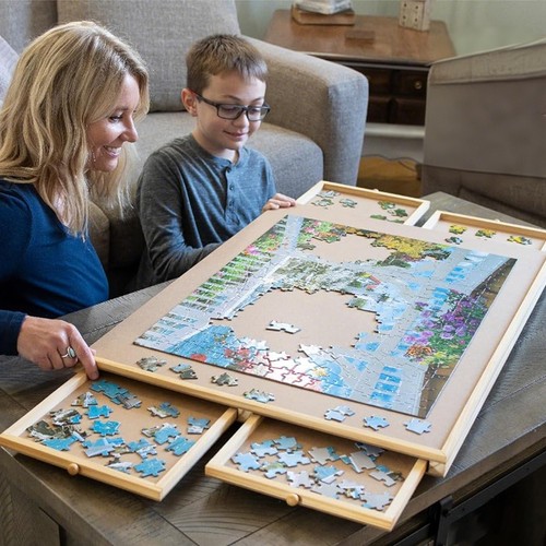 Wooden jigsaw puzzle - wooden,