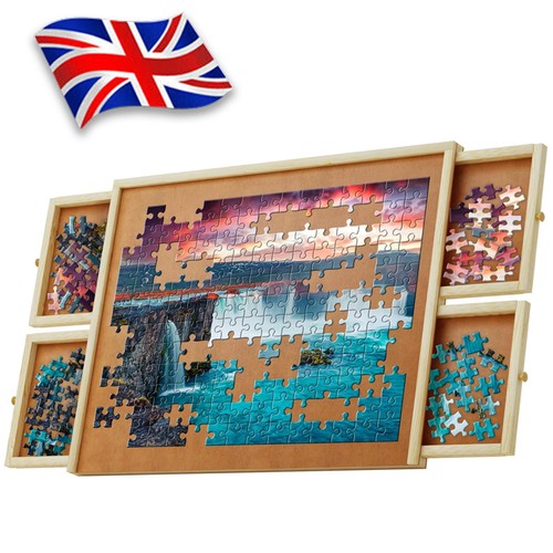 Wooden jigsaw puzzle board - puzzle,