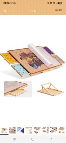 Tektalk jigsaw puzzle table - puzzle,